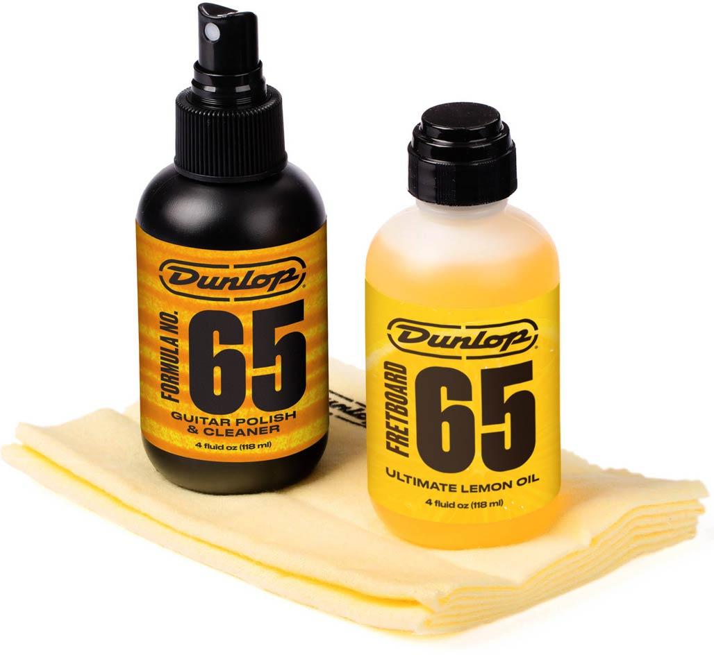 Набір засобів для догляду за гітарою Dunlop 6503 System 65 Body And Fingerboard Cleaning Kit