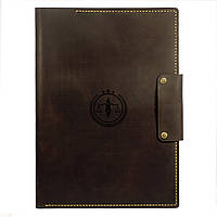 Кожаная папка - портфель для докуменов Anchor Stuff Подарок юристу А4 Коричневая (as150101-6) PP, код: 1077409