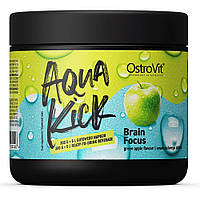 Натуральная добавка для спорта OstroVit Aqua Kick Brain Focus 300 g 30 servings Green Apple SX, код: 7845082