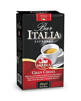 Кофе молотый Saquella Bar Italia Gran Crema 250 г EV, код: 7886513