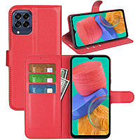 Чехол-книжка Litchie Wallet Samsung Galaxy M53 5G Red TO, код: 8112430