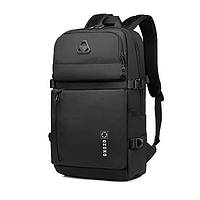 Повседневный спортивный рюкзак Ozuko 9479 30 * 15 * 47 см Черный OB, код: 8326203