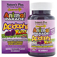 Пробиотик Nature's Plus Animal Parade Acidophi Kidz 90 Chewable Tabs Berry Flavor SP, код: 7518059