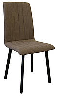 Стул Max's furniture Брайтон 01 Черный Светло-коричневый DH, код: 2554342