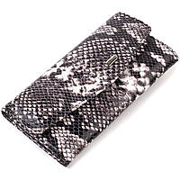 Женское фактурное портмоне из натуральной кожи с тиснением под змею CANPELLINI 21692 Разноцве KB, код: 8061723