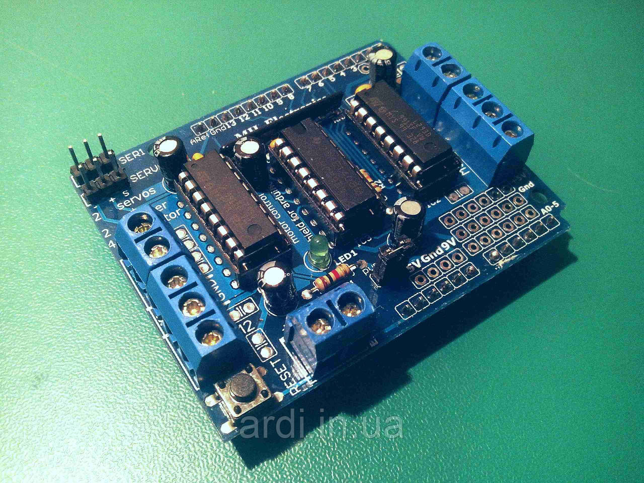 Motor Shield L293D драйвер для Arduino