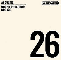 Струна Dunlop DAP26 Wound Phosphor Bronze Acoustic String .026 TR, код: 6556709