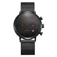 Мужские наручные часы Sinobi S9807G 11S9807G02 Черный KV, код: 8326254