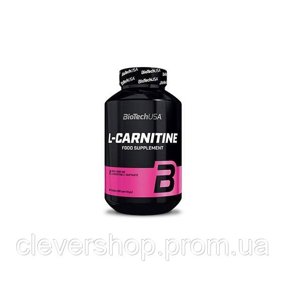 Жироспалювач для спорту BioTechUSA L-Carnitine 1000 mg 30 Tabs CS, код: 7540885