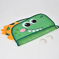 Корзина для игрушек в ванную Safebaby Зеленый крокодил ES, код: 7888747