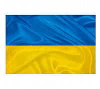 Флаг Украины BookOpt атлас 90*135 см BK3026 LW, код: 7821472