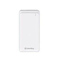 Универсальная мобильная батарея ColorWay Slim PD 10000mAh White (CW-PB100LPG3WT-PD) PZ, код: 8381369