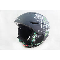Шлем горнолыжный X-Road PW 926-36 S M Black Grey (XROAD-PW926-36BLSM) UP, код: 8393511