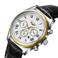 Часы GUANQIN GQ25 CL Gold-White-Black (GQ25GWB) TH, код: 1381847