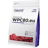 Протеин OstroVit Standaed WPC80.eu Raspberry 900 г