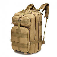 Тактический штурмовой рюкзак Dominatore ES Assault 30L литров Койот Песочный 45x27x22 TE, код: 7953619