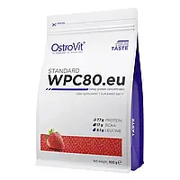 Протеин OstroVit Standaed WPC80.eu Strawberry 900 г