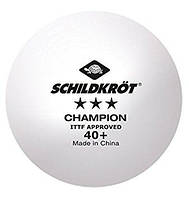 Мячики Schildkrot Champion 40+ 3 White 3pcs (7875) TE, код: 1552621