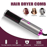 Щітка з гарячим повітрям Ramindong JMJ-189 AND437, Стайлер для укладання волосся, Гребінець 3 в 1, фото 6