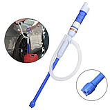 Електричний насос для перекачування палива, Насос для Гсм на Батарейках, фото 4