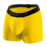 Чоловічі анатомічні боксери Intimate Black Series лимонний MAN's SET 2XL SC, код: 8063363