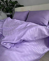 Комплект постельного белья сатин SADA Lux евро светло-фиолетовый (55522364) XN, код: 8259939