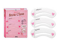 Трафареты для бровей Mini Brow Class Kiss Beauty BB, код: 356874