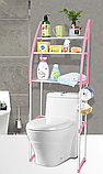 Полиця над унітазом Toilet Rack, Органайзер місця в туалетній кімнаті, фото 2