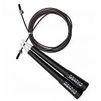 Скоростная скакалка Power System Ultra Speed Rope PS-4033 Black 2.8 м NB, код: 7545496