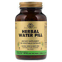 Мочегонное средство Herbal Water Pill Solgar 100 капсул PR, код: 7701472