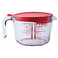 Мірний стакан з кришкою 1 л Pyrex Classic 264P000 7046 KB, код: 8191578