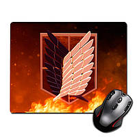 Игровая поверхность Лого Атака Титанов Logo Attack On Titan 220 х 180 мм (5553) XN, код: 6658762