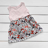 Детское платье Malena бантики 80 см розовый (13167981223) NX, код: 8328883