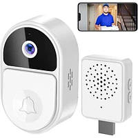 Smart Video Doorbell Интеллектуальный беспроводной Wi-Fi домофон (витрина, нет задней крышки)