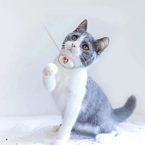 Розумний лазерний нашийник для котів , Іграшка для котів, фото 3