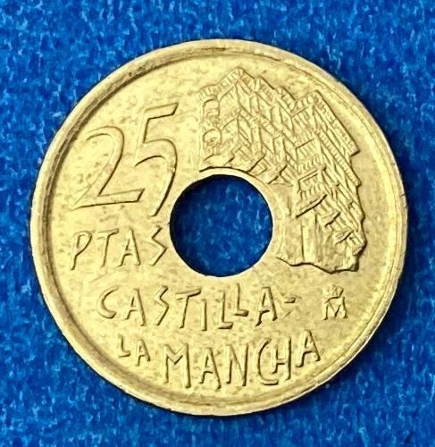 Монета Іспанії 25 песет 1996 р., фото 1