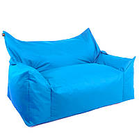 Бескаркасный диван Tia-Sport Летучая мышь 152x100x105 см голубой (sm-0696-11) SC, код: 6537858