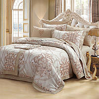 Постільна білизна сатин-жакард Версаль Євро Word of Dream