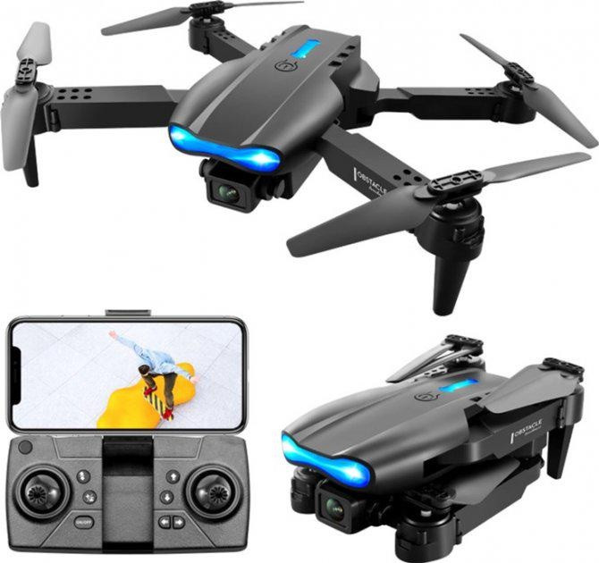 Квадрокоптер К3 E99 Pro дрон с 4K камерой до 30 мин с кейсом Black (050454) Drone UL, код: 8404402 - фото 2 - id-p2159603743