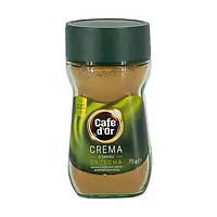 Кава розчинна Cafe d'Or Crema зі смаком горіха 75 грам
