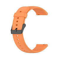Ремешок силиконовый для часов универсальный BeWatch HW 22 мм Оранжевый XN, код: 8403935