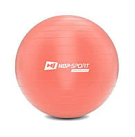 Фитбол Hop-Sport 55 см розовый + насос 2020 PZ, код: 6597054