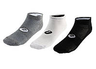 Носки Asics Ped Sock 43-46 3 пары white gray black (155206-0701) ML, код: 2467312