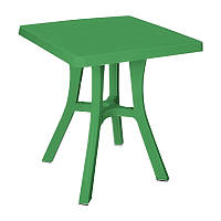 Стол пластиковый квадратный Irak Plastik Royal 70x70см зеленый BF, код: 1898821