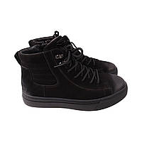Ботинки мужские Brooman черные натуральный нубук 989-24ZHS 40 EJ, код: 8333275