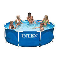 Бассейн каркасный Intex 305х76 см 4485 л Blue (42516) BF, код: 8383843