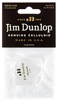 Медиаторы Dunlop 483P01MD Genuine Celluloid Classic White Medium Player's Pack (12 шт.) NB, код: 6555666