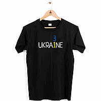 Футболка чорна з патріотичним принтом Кавун Ukraine 31 M GR, код: 8213034