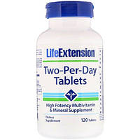 Вітамінно-мінеральний комплекс Life Extension Two-Per-Day 120 Tabs TT, код: 7517948