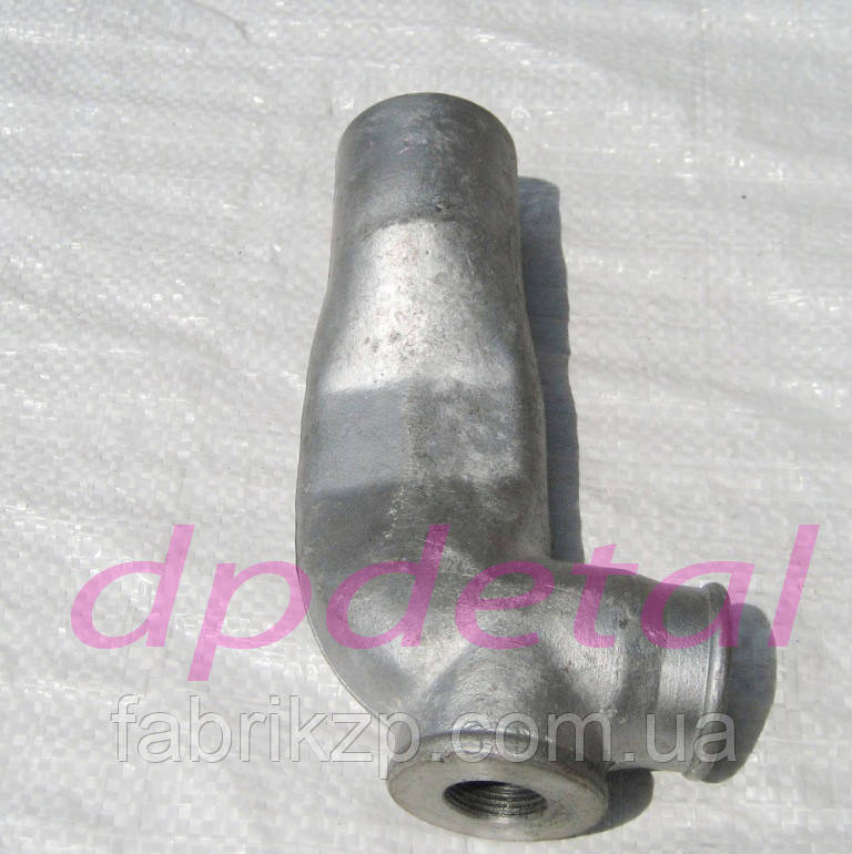 Патрубок радіатора ЮМЗ (Алюміній) 45-1301177-Б, фото 1